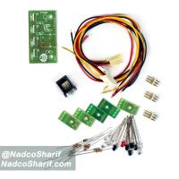 بورد سنسور چهار فاصله (لحیم نشده)